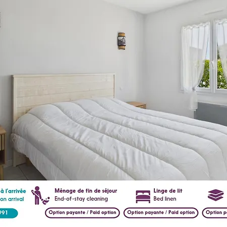 בית נופש Maison Et Jardin Pour 3 Proche Plage לה פליין סור-מר